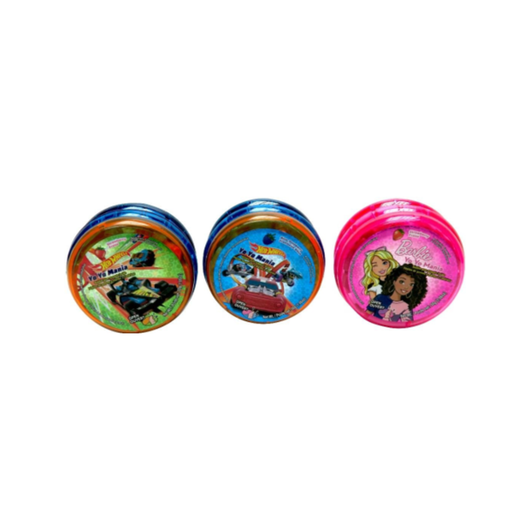 Barbie/Hot Wheels Candy Yoyo 30 g 12/bx