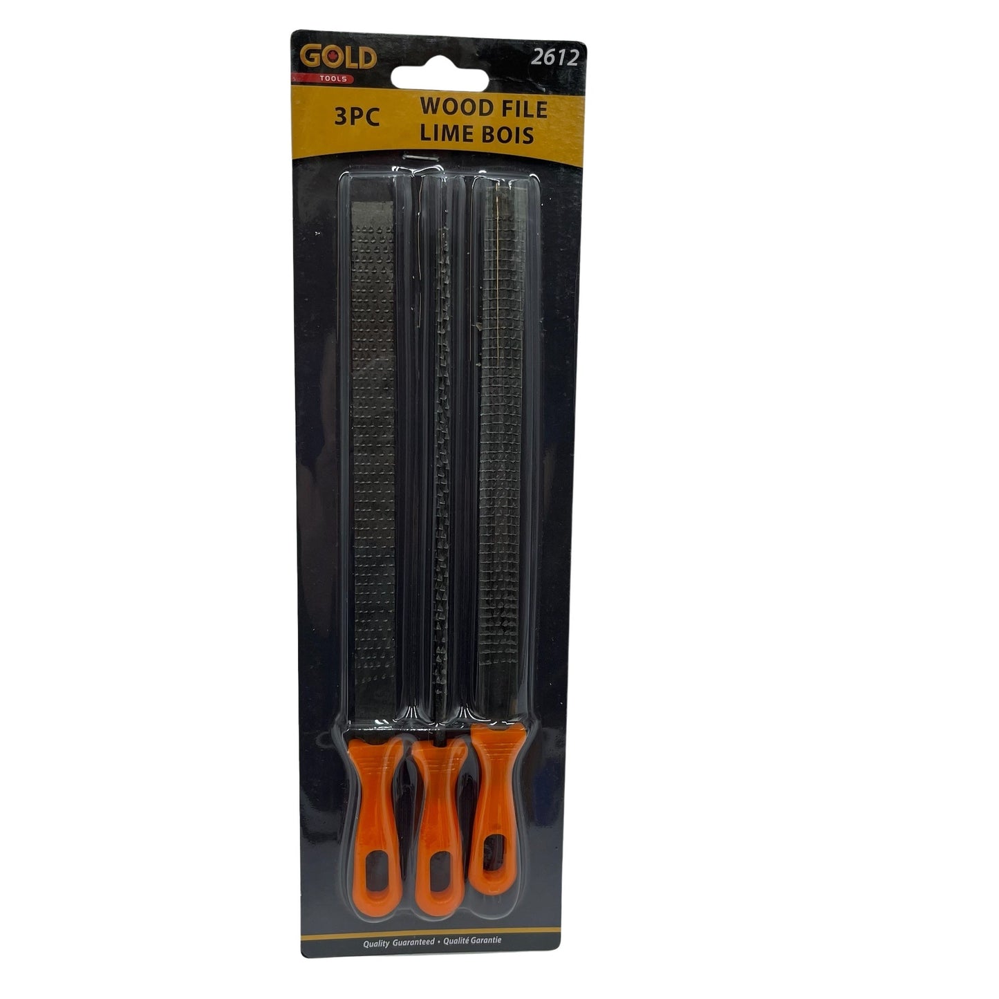 3 pc Wood File Set