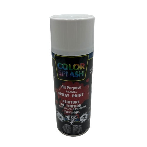 Flat White Aerosol Spray Paint 12/oz