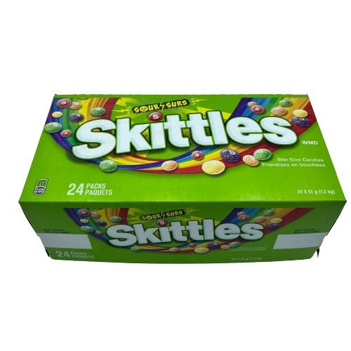 Skittles Double Sour 51g 24/bx