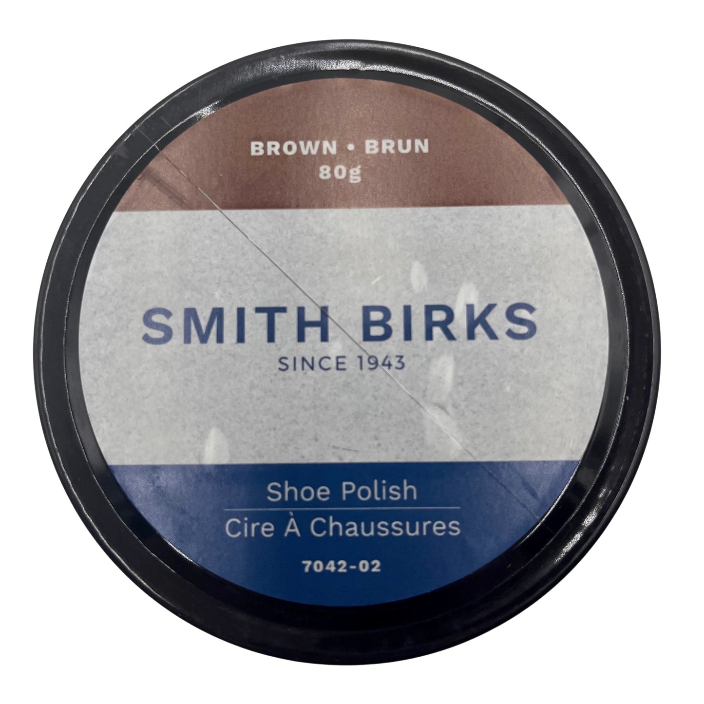 Brown Shoe Polish Wax 80 g