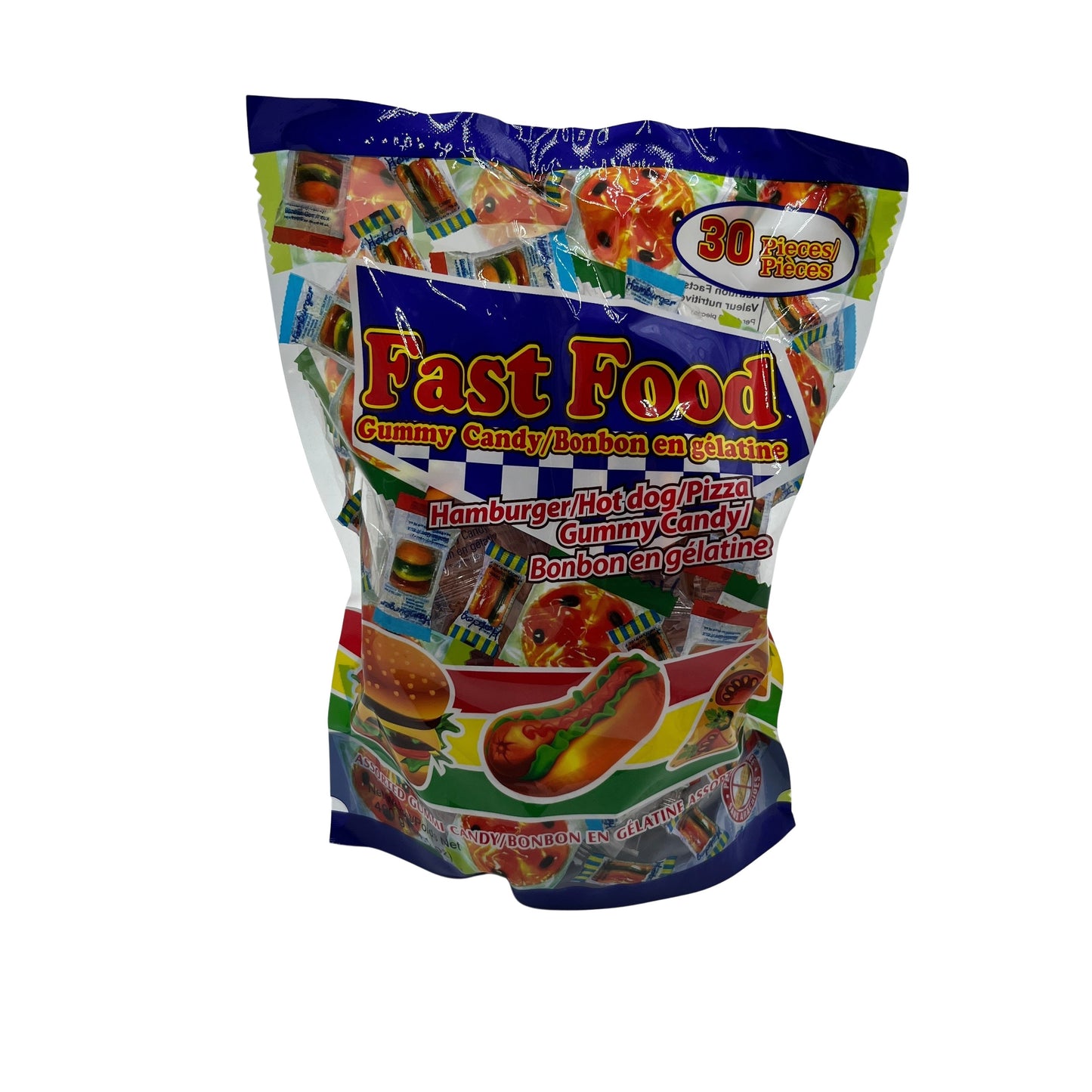 Fast Food Gummies 30ct per 400g bag