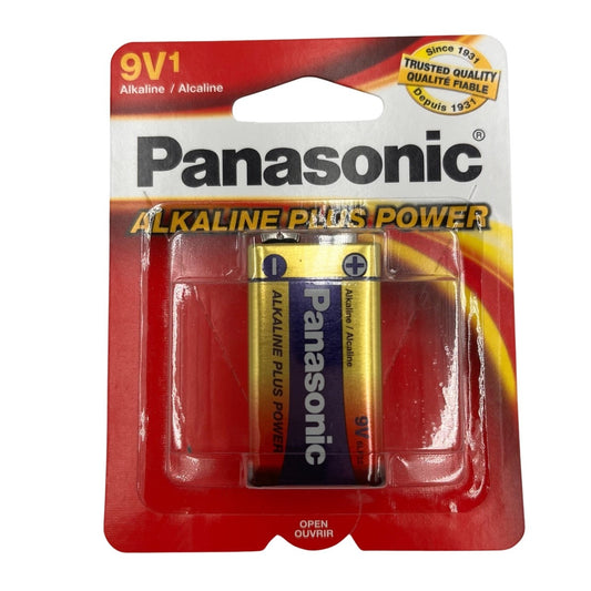9V Battery ALK Panasonic 1/cd (12/cs)