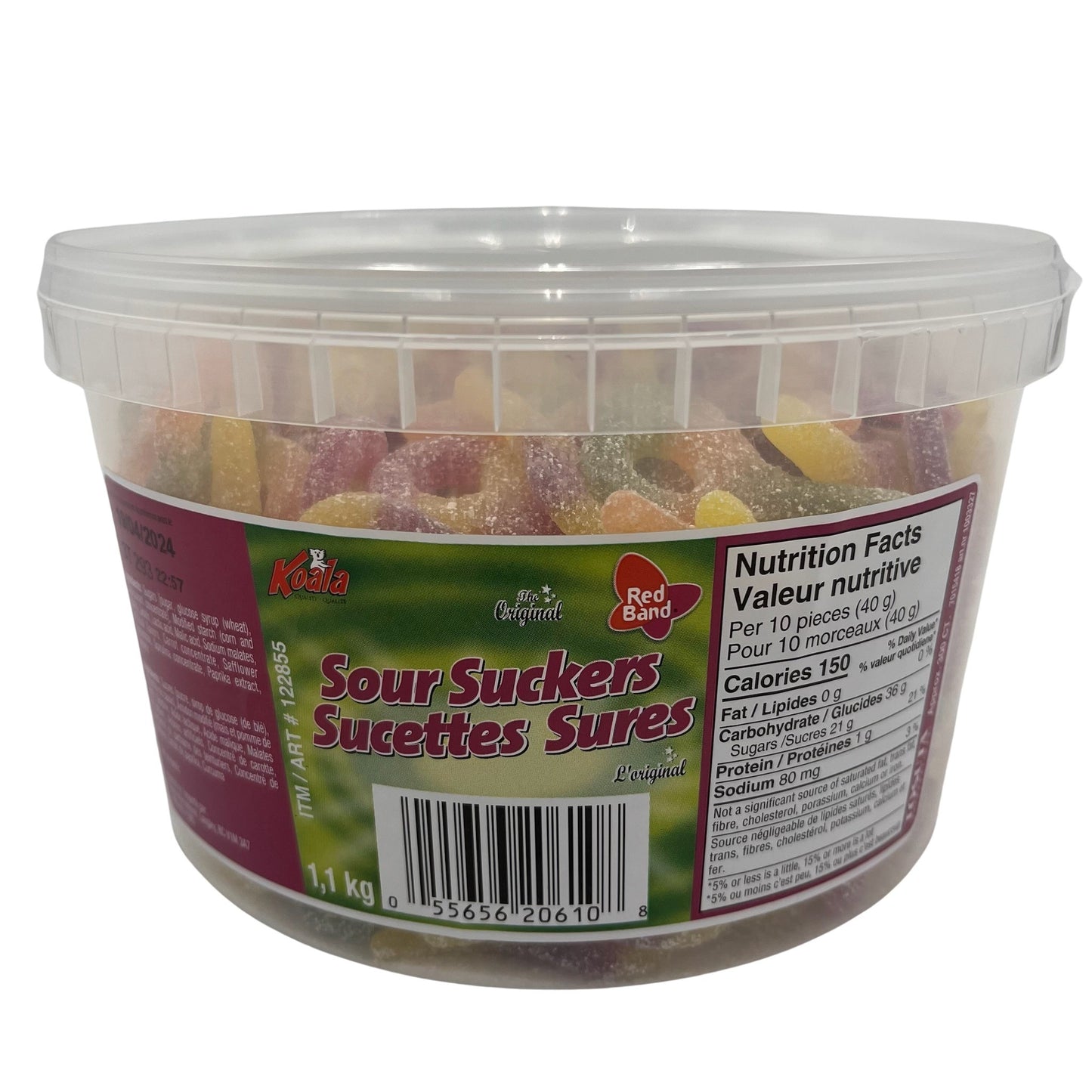 Original Sour Sucker 300 ct 6/cs