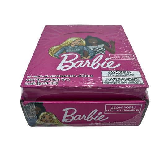 Barbie Glow Pops 12 g 12/bx