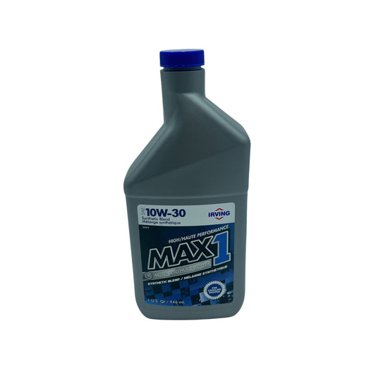 Max 1 Syn Blend 10W30 Oil 946ml
