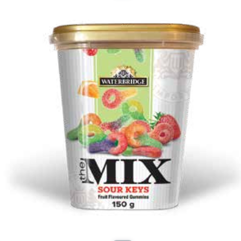 Waterbridge The MIx Sour Keys 150g 24/cs