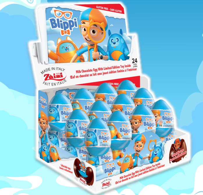 Blippi Choc Egg 24/bx 60879