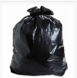 35x50 Extra Strong Black Garbage Bags 100/cs