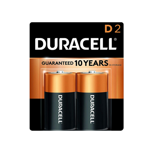 D Duracell Battery 2/cd