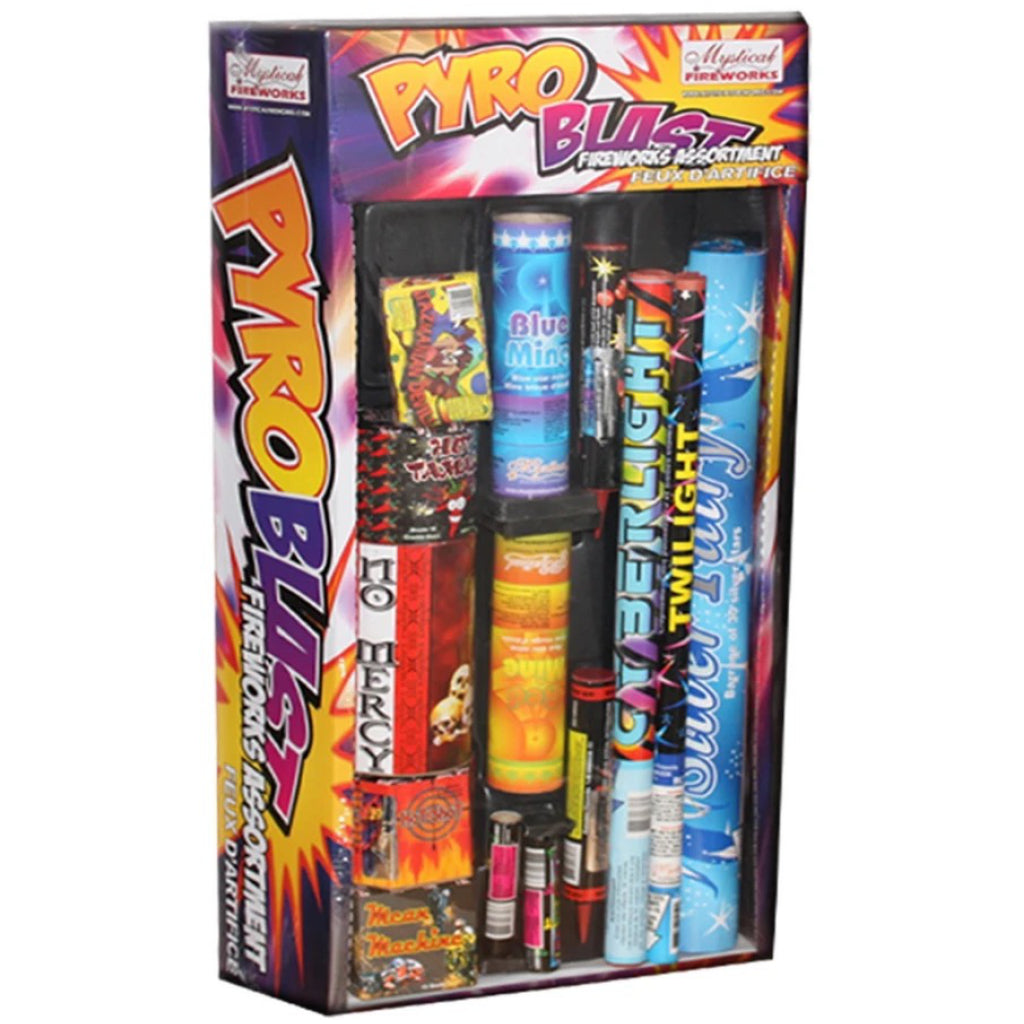 Fireworks Pyro Blast Kit 97 shots – Aiton Drug Co