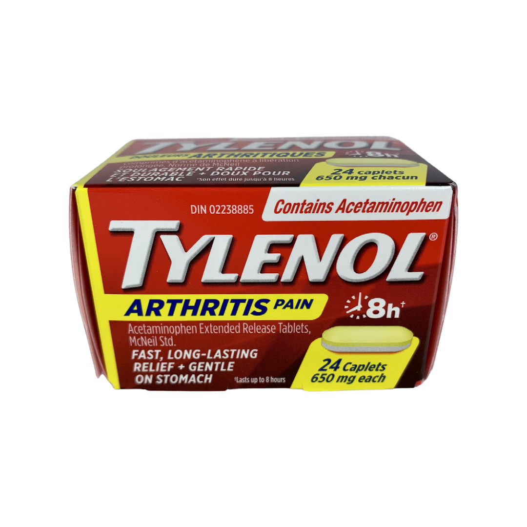 Tylenol Arthritis Caps 24's 650mg