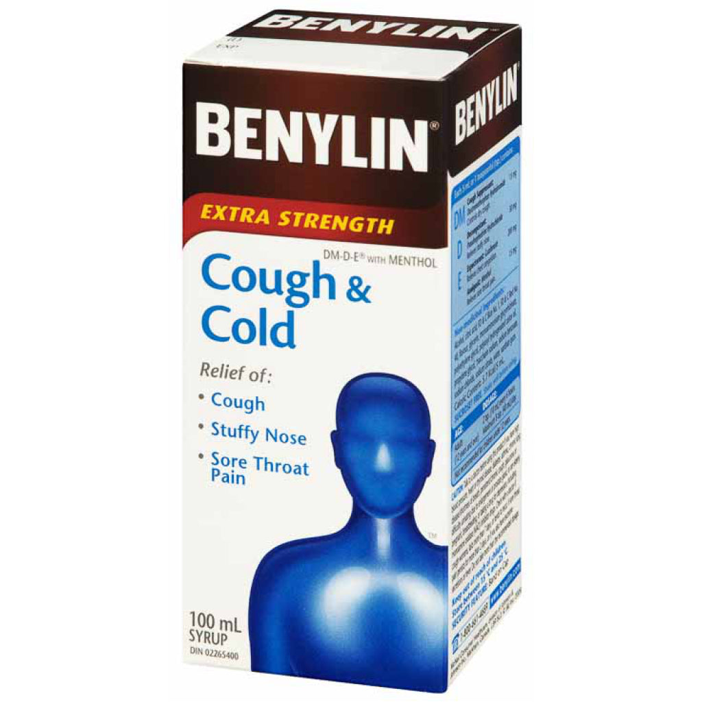 Benylin DM-E XS Cough & Chest Congestion 100mL – Aiton Drug Co