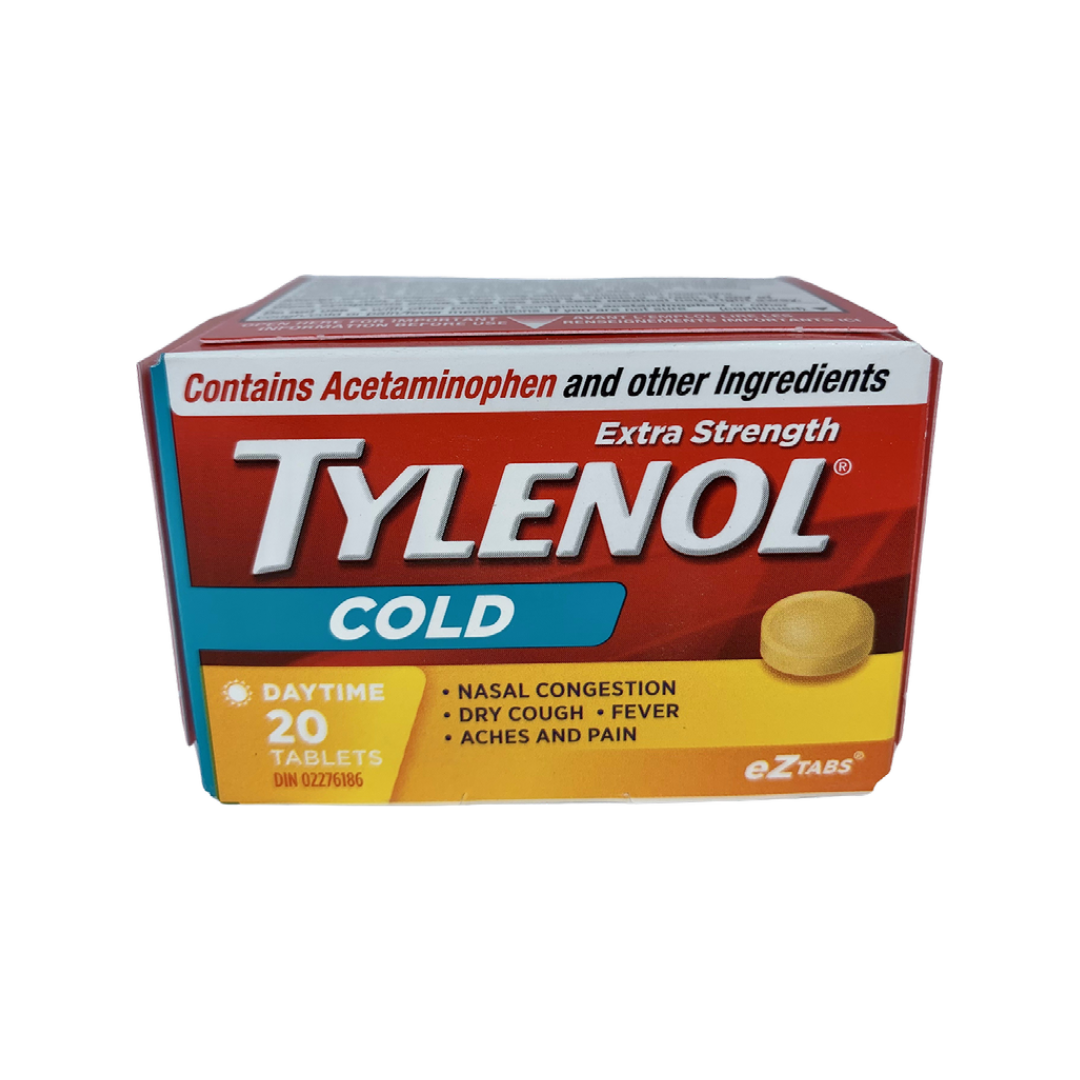 Tylenol Cold Day Xs Ttabs 20's