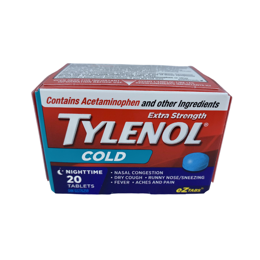 Tylenol Cold Night XS Tablets 20's
