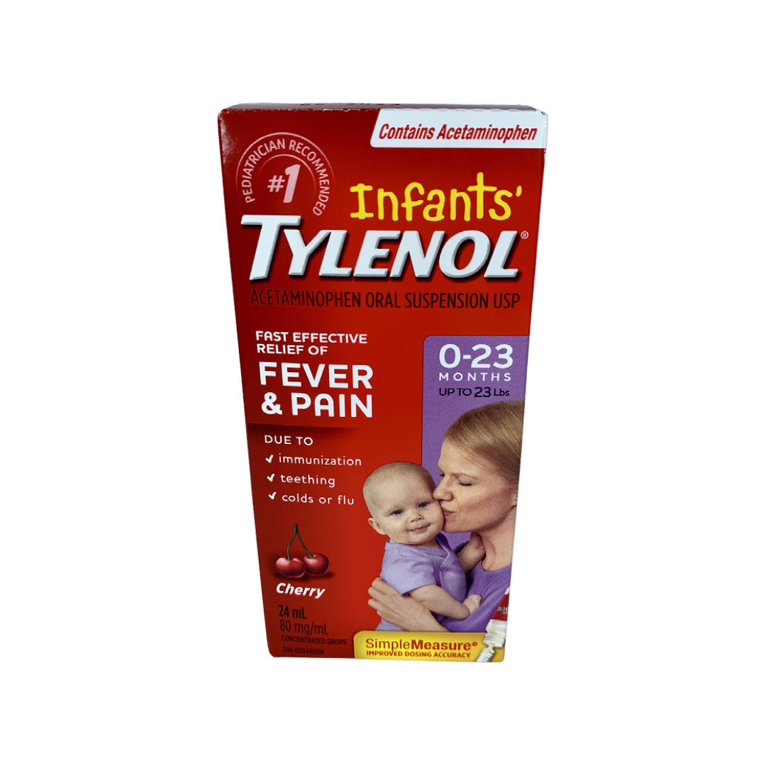 Tylenol Drops Cherry 24mL