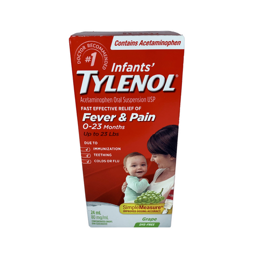 Tylenol Drops Grape 24 ml