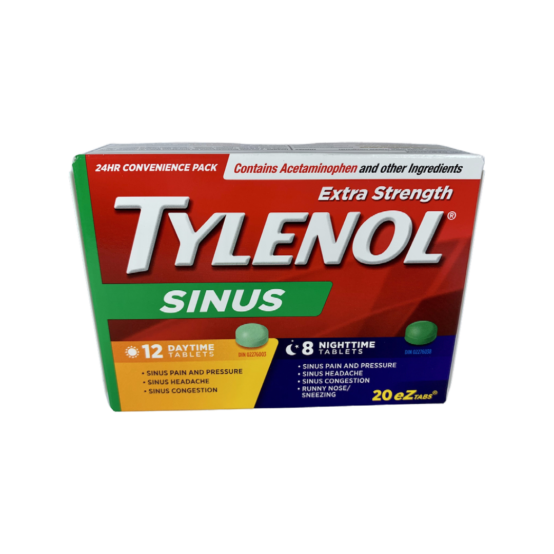 Tylenol Sinus Combo XS Tabs 12+8