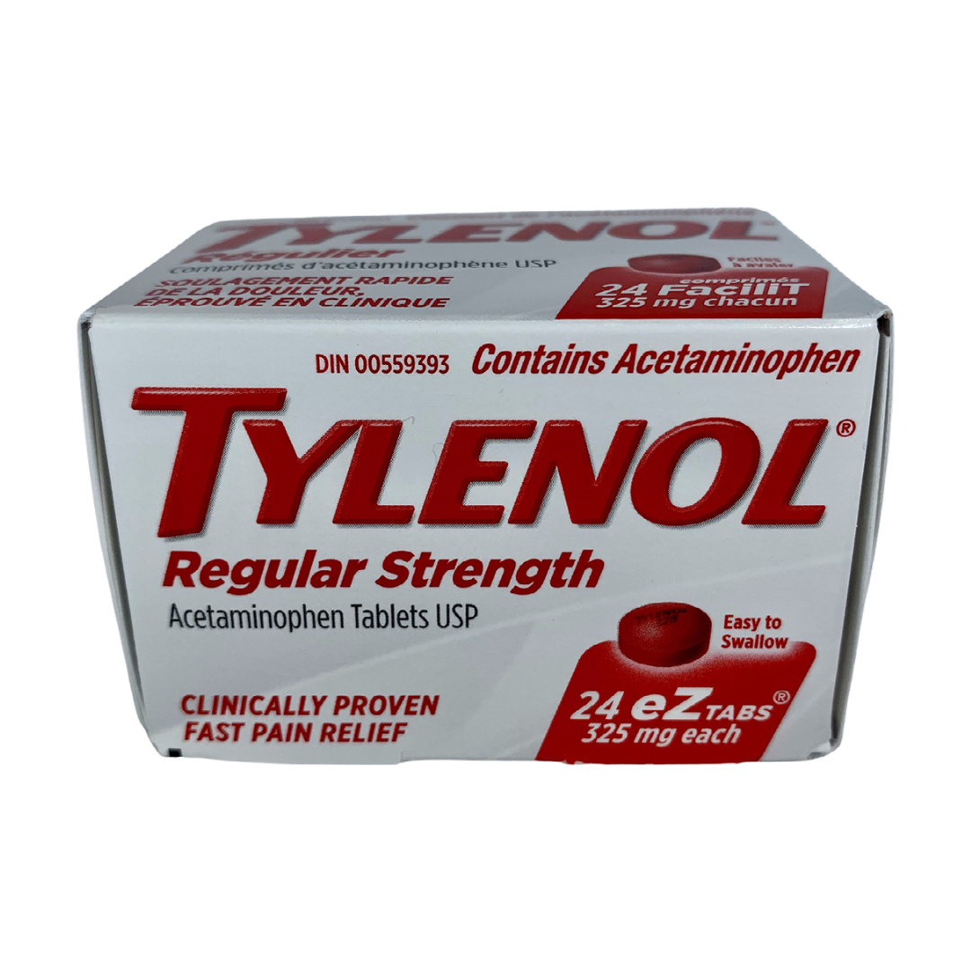 Tylenol Tablets Regular 24's 325 mg