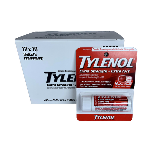 Tylenol Tabs XS 10's 500 mg