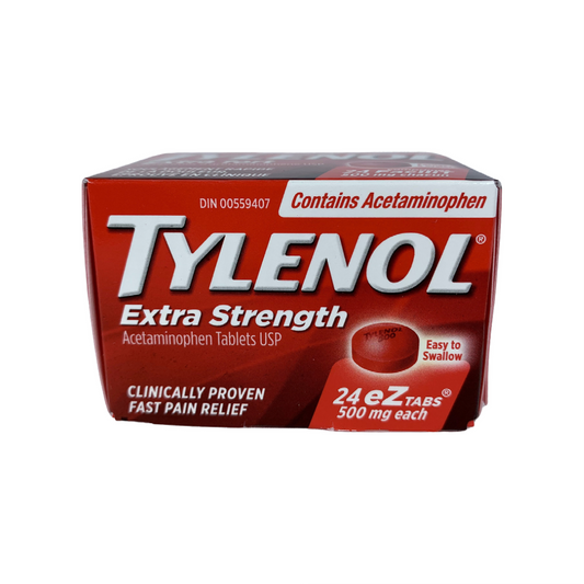Tylenol Tabs XS 24's 500 mg