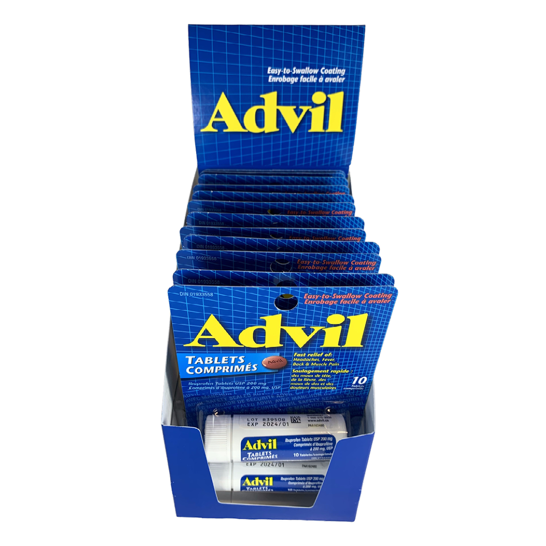 Advil Tab Reg 10's 220 mg dzn