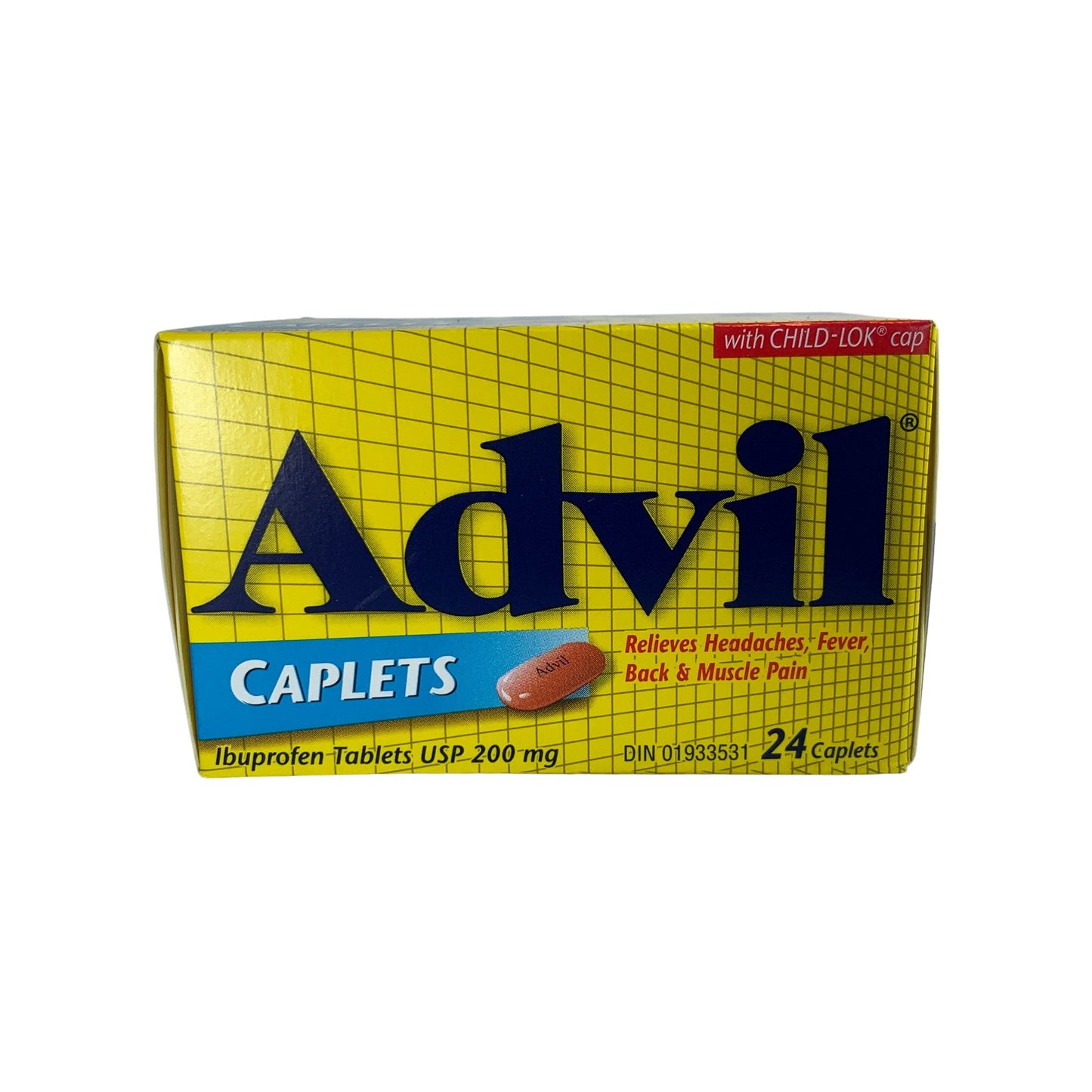 Advil Cap Reg 24's 200mg