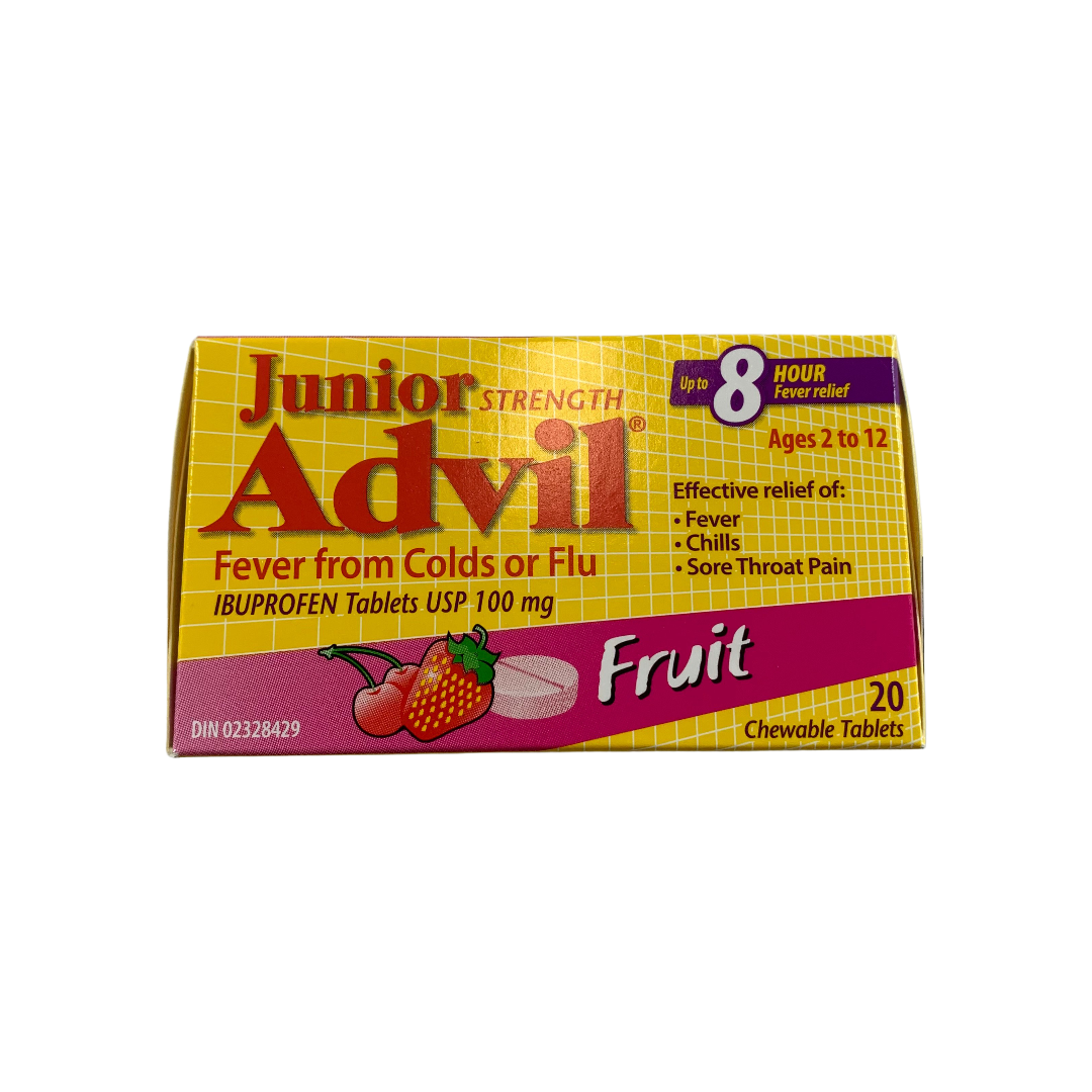 Advil Junior Strength  Fruit Chew Tab 20's