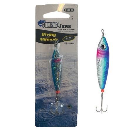 DM40SB Diving Minnow 40g Si/Bl