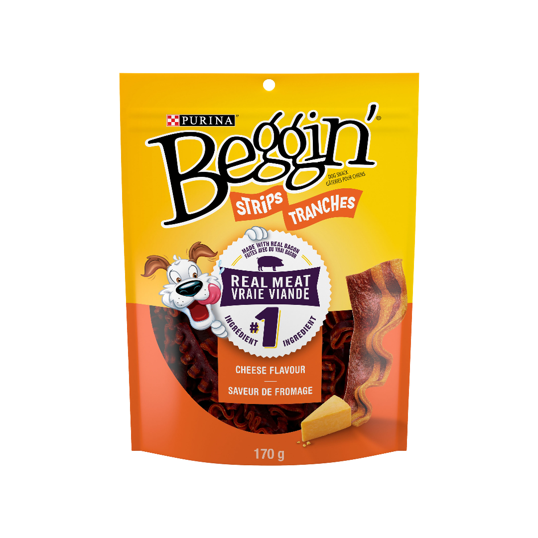 Purina Beggin Strips Bacon Cheese 170g