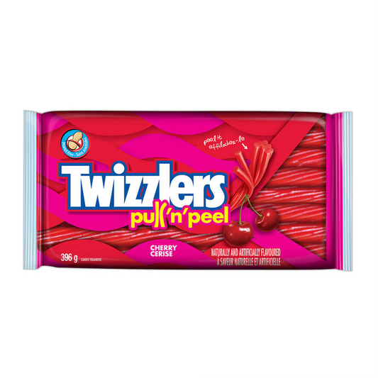 Twizzlers Cherry Pull & Peel 396 g 12/cs