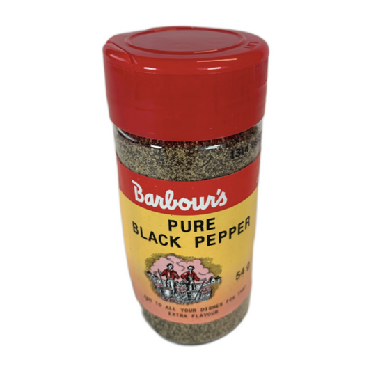 Barbour's Pepper Black 54g