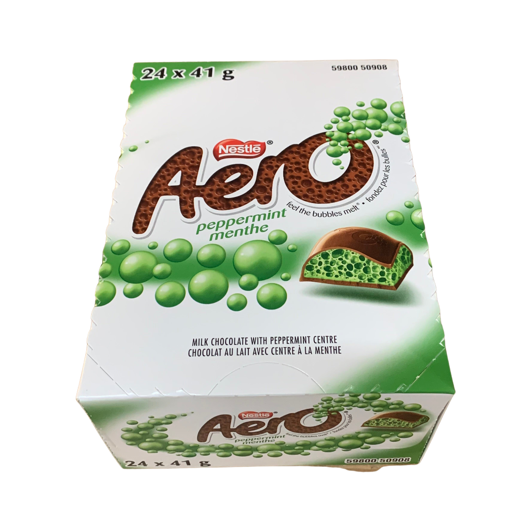 Aero Peppermint Bar 41 g 24/ box