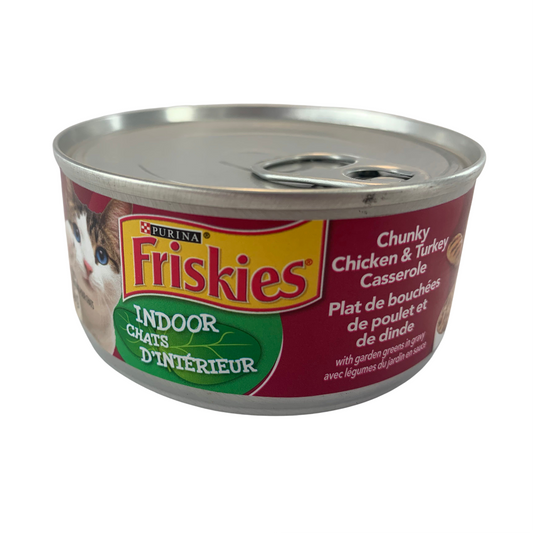 Friskies Indoor Chunky Chicken &Turkey 156g