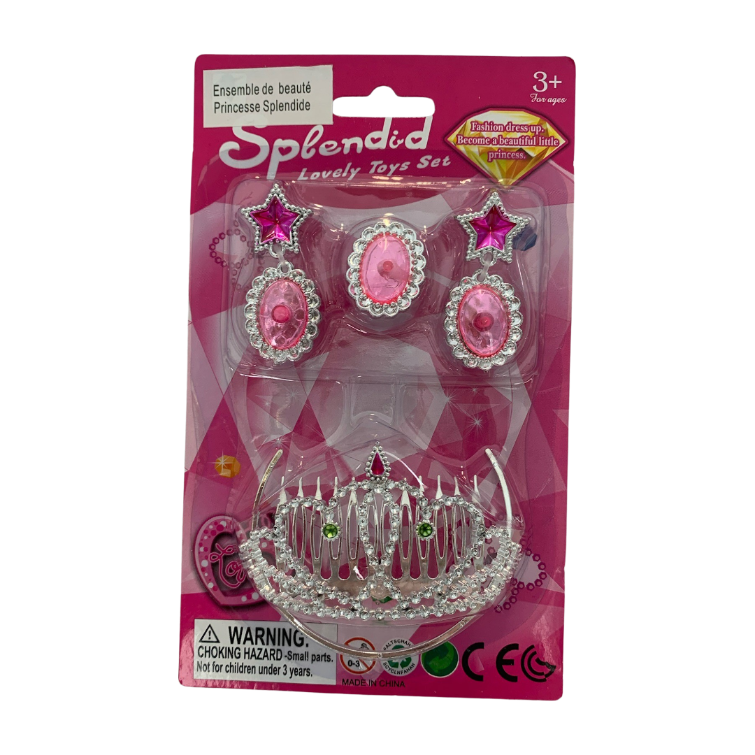 Princess Beauty Set with Tiara