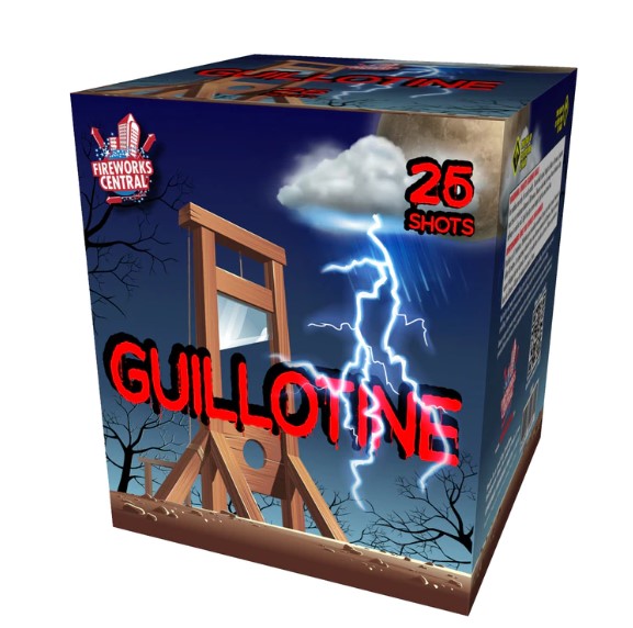 Firework Guillotine Cake