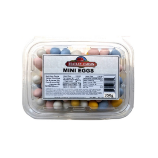 Milk Choc Mini Eggs Tub 350 g 18/cs