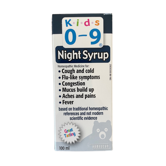Night Syrup  Kids 0-9 Cough/Cold 100ml