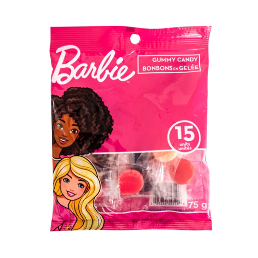 Barbie Gummies peg bag 75 g 15 ct 24/cs