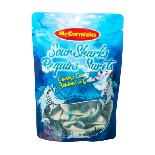 Sour Sharks 300 g 12/cs
