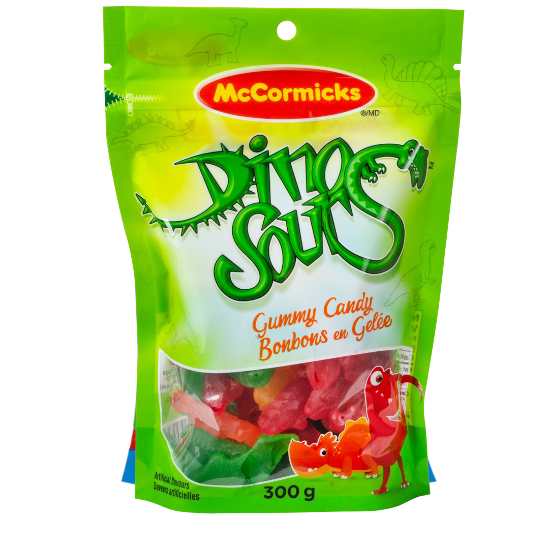 Dino Sours 300 g 12/cs