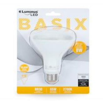 Luminus LED Basix Light Bulb 11W 12/cs
