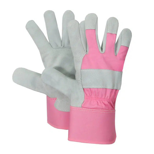 Lady Leather Palm Work Glove Med 91-085