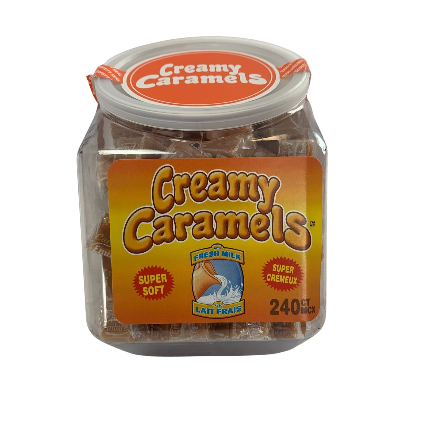 Creamy Caramels 240/jar 20174