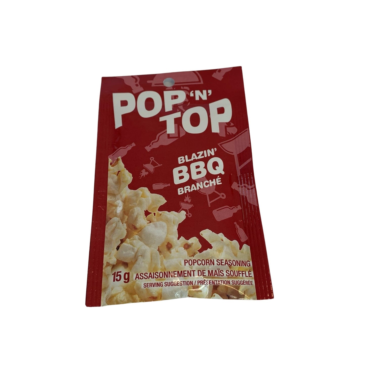 PopNTop Blazin' BBQ Popcorn Seasoning 15 g