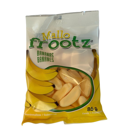 Mallow Frootz Marshmallow Bananas 85g
