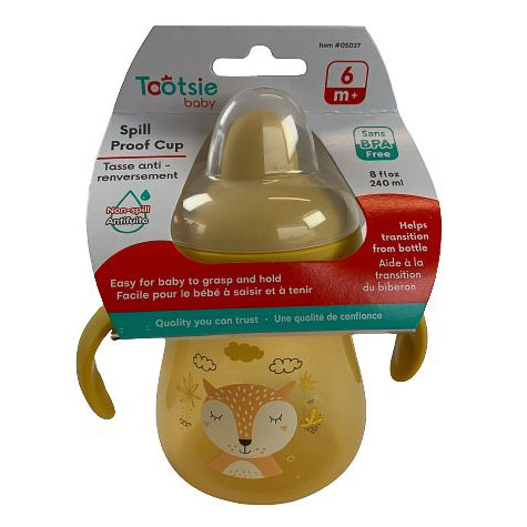 Tootise Baby 8 oz- 240 ml PBA Free Sippy Cup
