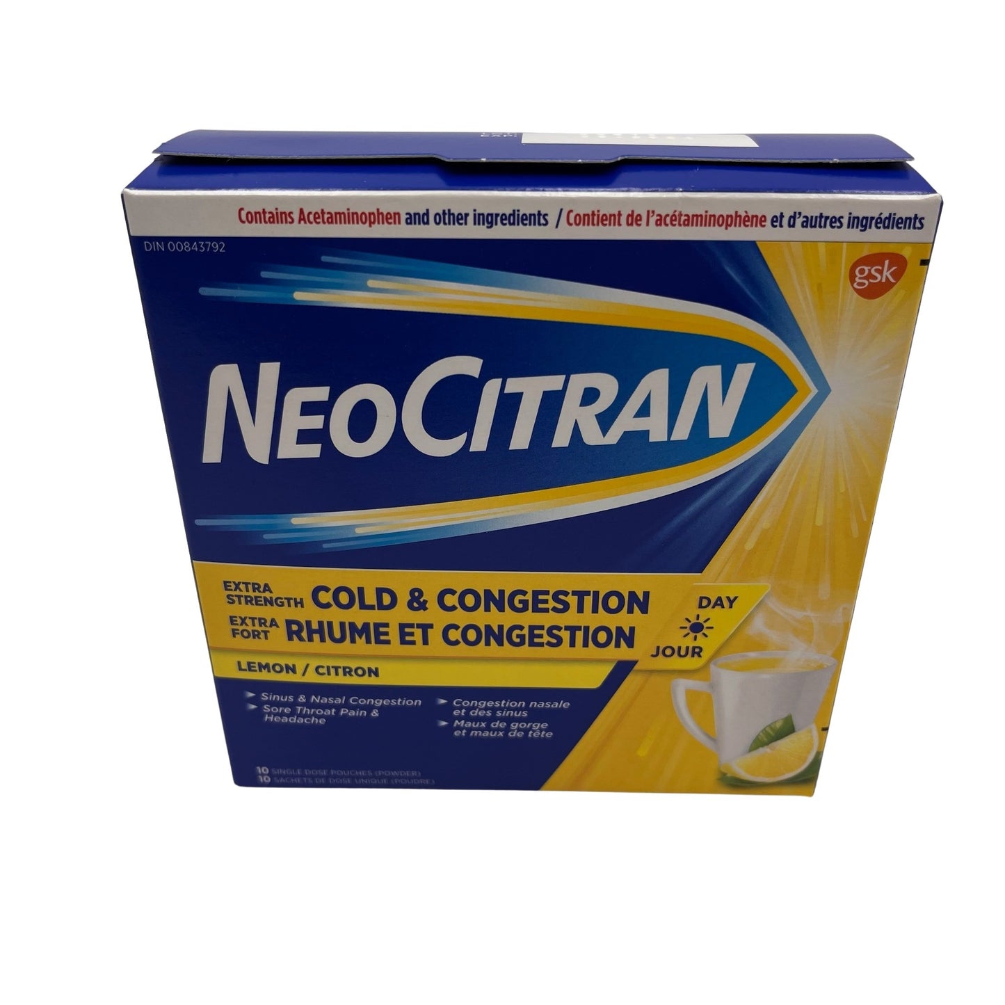 Neo Citran XS Day Cold & Congenstion Lemon 10s