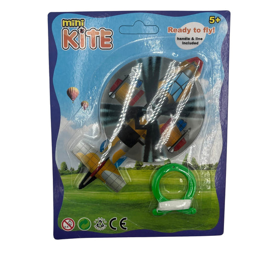 Mini Airplane Kite 5"x4" 4 asst styles