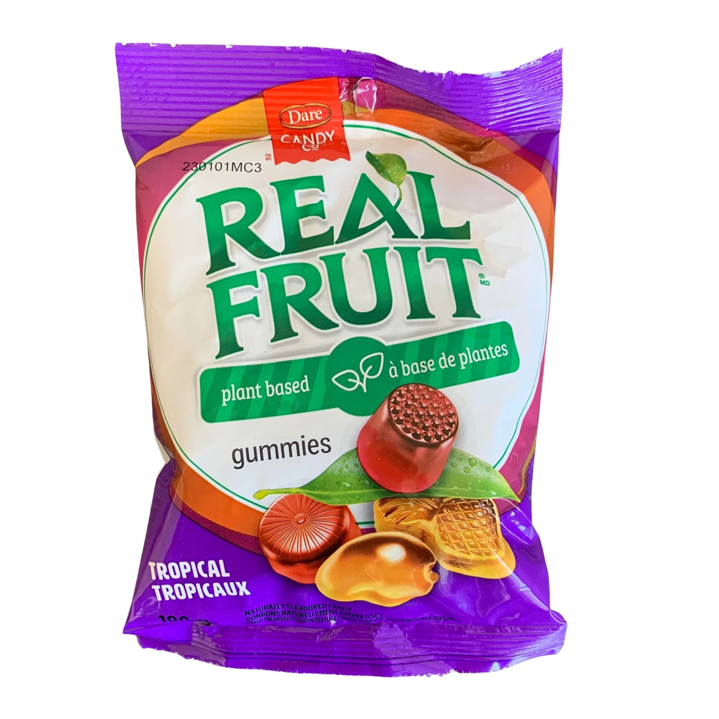 Dare Realfruit Tropical 180 g 9/cs Plant Based